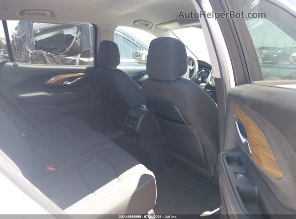 3GKALMEV0KL159330 2019 GMC TERRAIN White Vista de la etiqueta del VIN