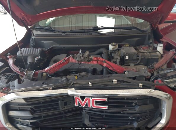 3GKALMEV0KL172143 2019 GMC TERRAIN Красный Вид сзади