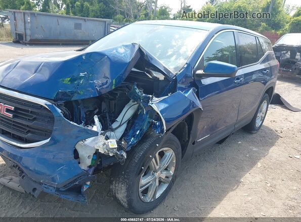 3GKALMEV0KL298972 2019 GMC TERRAIN Blue Przód lewy