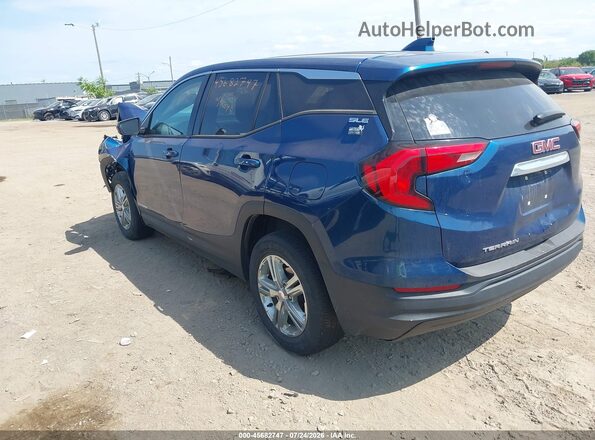 3GKALMEV0KL298972 2019 GMC TERRAIN Blue Tył lewy