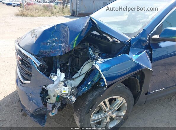 3GKALMEV0KL298972 2019 GMC TERRAIN Blue Widok z przodu