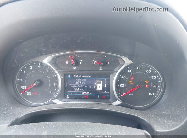 3GKALMEV0KL298972 2019 GMC TERRAIN Blue Widok tylnych siedzeń
