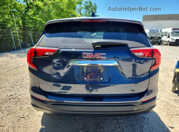 3GKALMEV0KL303846 2019 GMC TERRAIN Black Вид ззаду