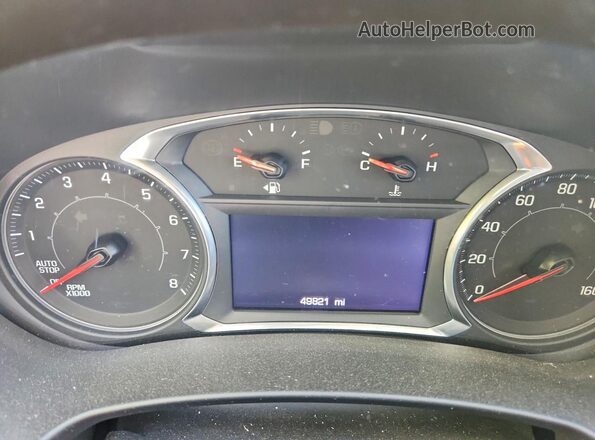 3GKALMEV0KL303846 2019 GMC TERRAIN Black Вид щитка приладів