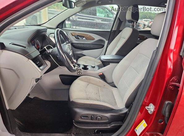 3GKALMEV0KL360743 2019 GMC TERRAIN Red Սալոնի դիմացի տեսք