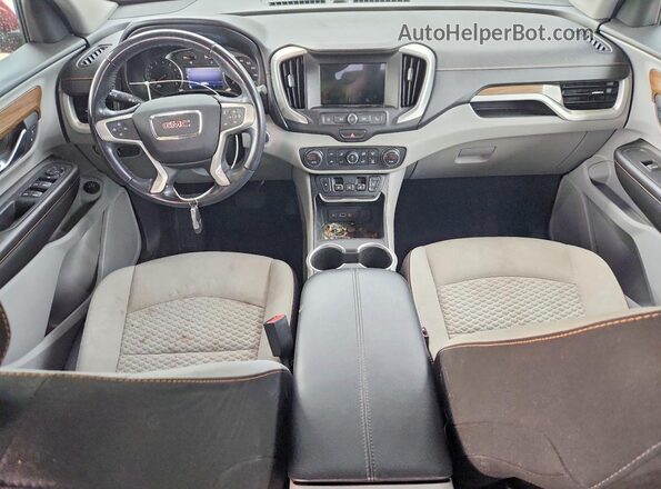 3GKALMEV0KL360743 2019 GMC TERRAIN Red Առջևի վահանակի տեսք