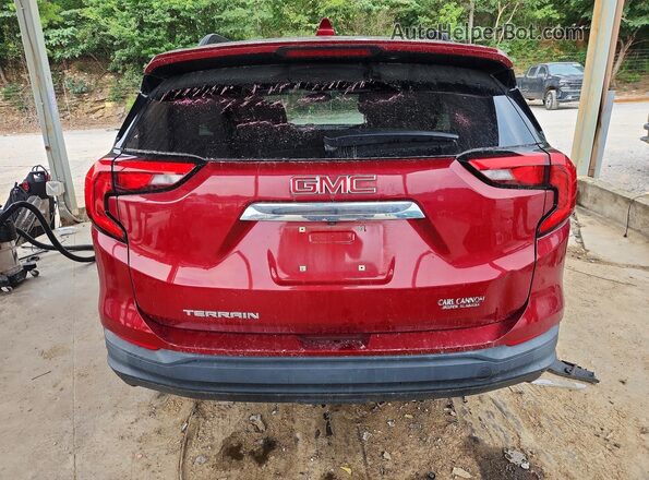 3GKALMEV0KL360743 2019 GMC TERRAIN Red Հետևի տեսք