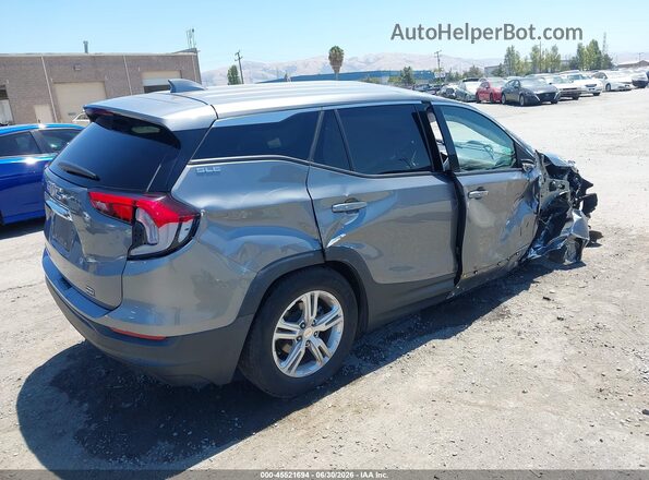 3GKALMEV0LL185590 2020 GMC TERRAIN Silver Tył prawy