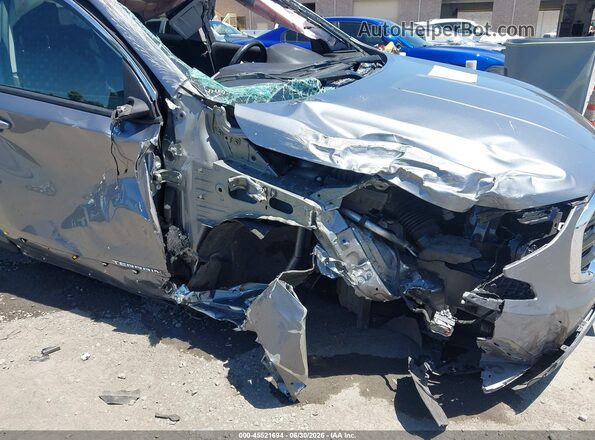 3GKALMEV0LL185590 2020 GMC TERRAIN Silver Widok z przodu