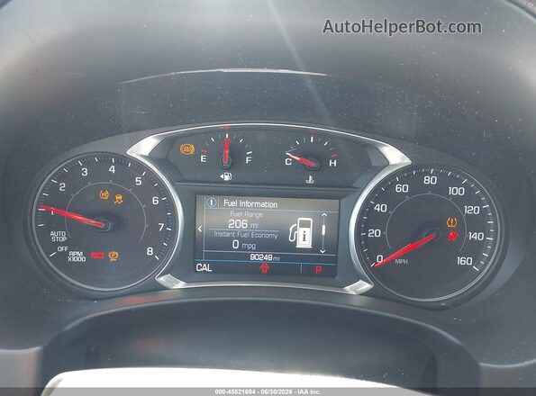 3GKALMEV0LL185590 2020 GMC TERRAIN Silver Widok tylnych siedzeń