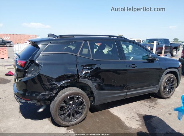 3GKALMEV0ML321718 2021 GMC TERRAIN Black Front view