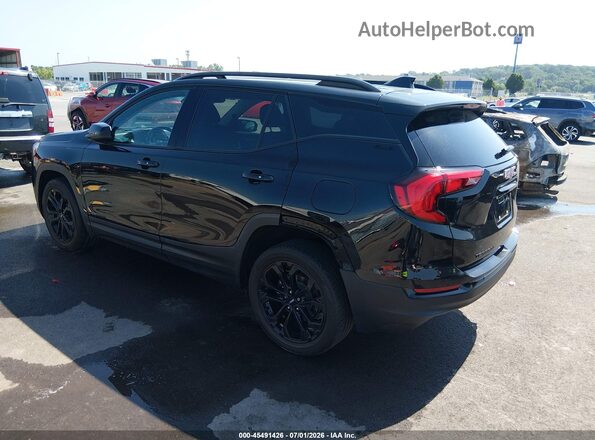 3GKALMEV0ML321718 2021 GMC TERRAIN Black Rear left