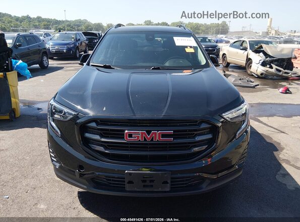 3GKALMEV0ML321718 2021 GMC TERRAIN Black Rear interior view