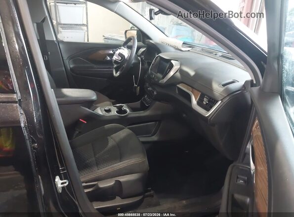 3GKALMEV0ML371308 2021 GMC TERRAIN Black Front interior view