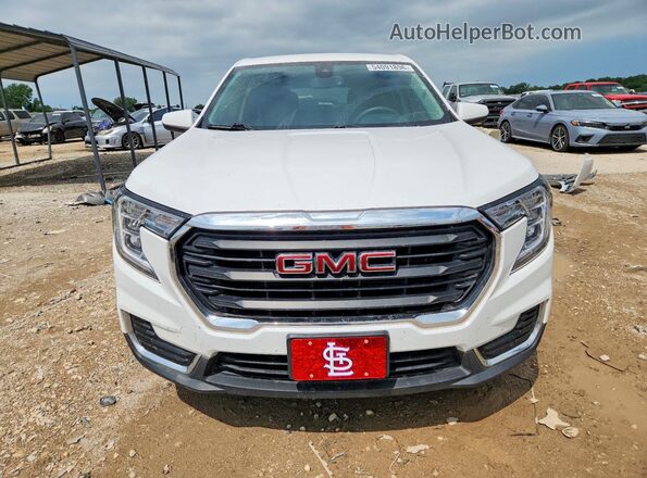 3GKALMEV0NL112464 2022 GMC TERRAIN White Вид спереду