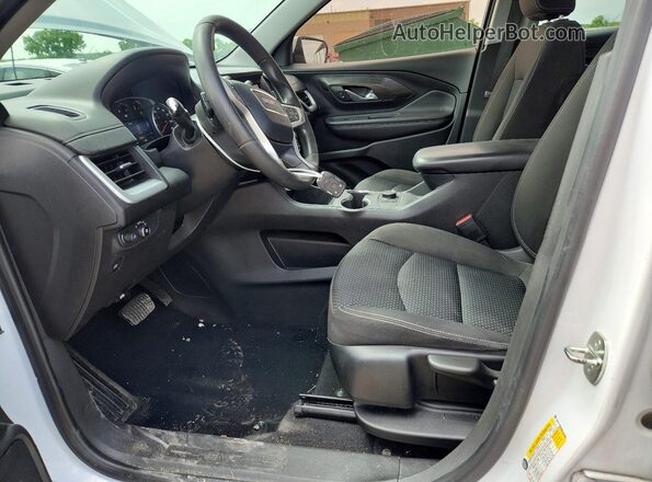 3GKALMEV0NL112464 2022 GMC TERRAIN White Вид салону спереду