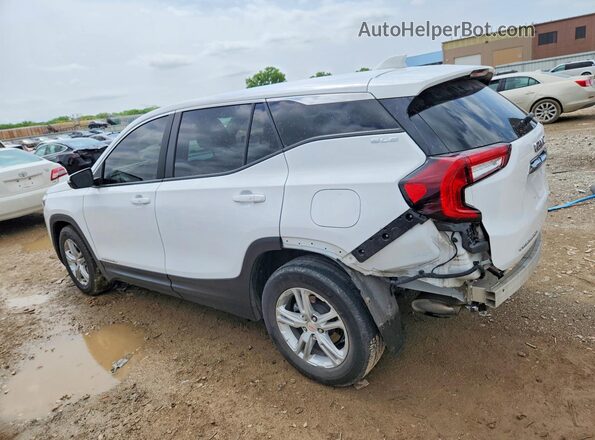 3GKALMEV0NL112464 2022 GMC TERRAIN White Задня ліва чверть