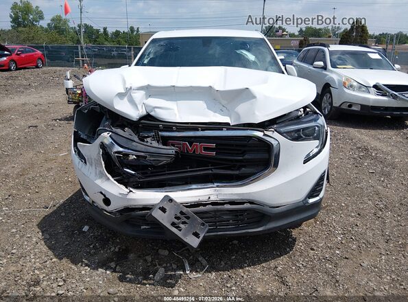 3GKALMEV1JL219453 2018 GMC TERRAIN White Սարքավորումների վահանակի տեսք