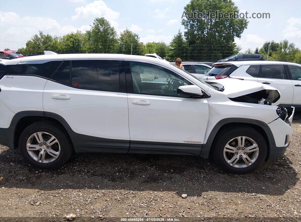 3GKALMEV1JL219453 2018 GMC TERRAIN White Սալոնի հետևի տեսք