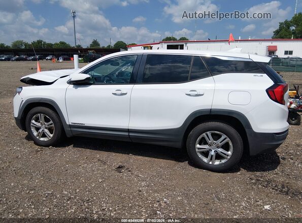 3GKALMEV1JL219453 2018 GMC TERRAIN White Սալոնի 360 աստիճան տեսք