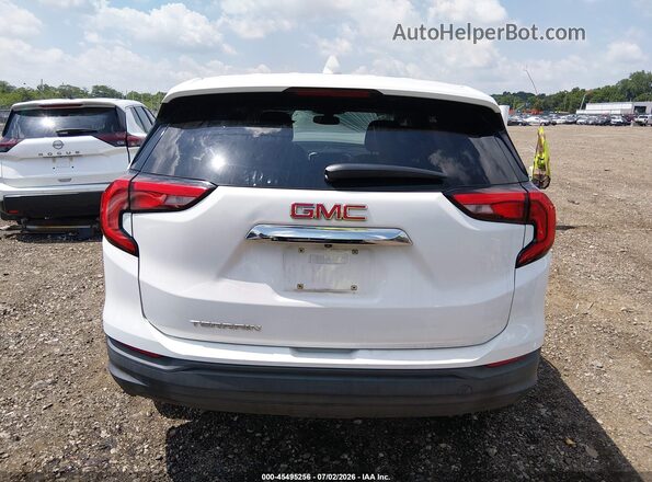 3GKALMEV1JL219453 2018 GMC TERRAIN White 