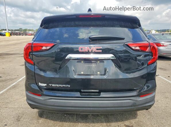 3GKALMEV1JL224278 2018 GMC TERRAIN Black Rear view