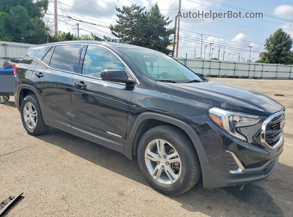 3GKALMEV1JL224278 2018 GMC TERRAIN Black Front right