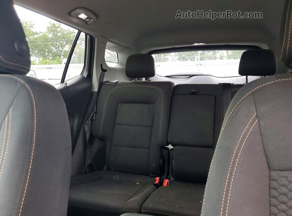 3GKALMEV1JL224278 2018 GMC TERRAIN Black Rear seats view