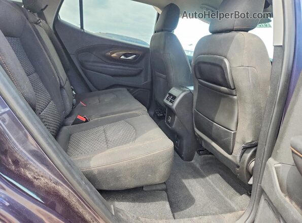 3GKALMEV1JL398870 2018 GMC TERRAIN Blue Rear interior view