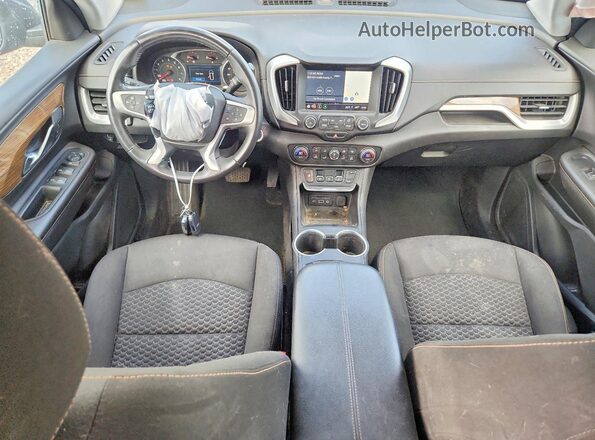 3GKALMEV1JL398870 2018 GMC TERRAIN Blue Dashboard view
