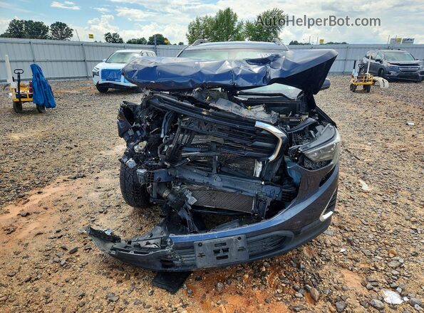3GKALMEV1JL398870 2018 GMC TERRAIN Blue Front view