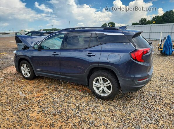 3GKALMEV1JL398870 2018 GMC TERRAIN Blue Rear left
