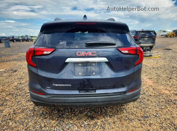 3GKALMEV1JL398870 2018 GMC TERRAIN Blue Rear view