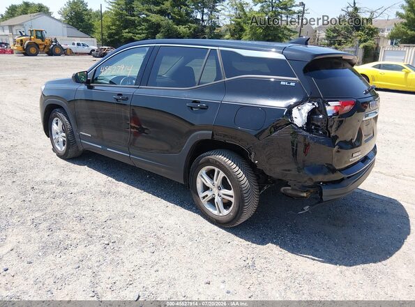 3GKALMEV1JL411522 2018 GMC TERRAIN Black Հետևի ձախ