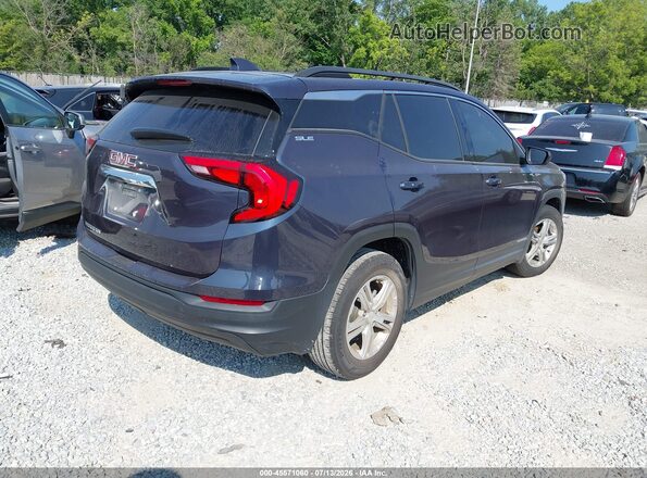 3GKALMEV1KL120021 2019 GMC TERRAIN Dark Blue Trasero derecho