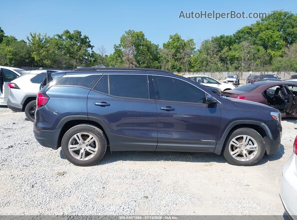 3GKALMEV1KL120021 2019 GMC TERRAIN Dark Blue Vista interior trasera