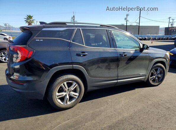 3GKALMEV1KL187802 2019 GMC TERRAIN Black Trasero derecho