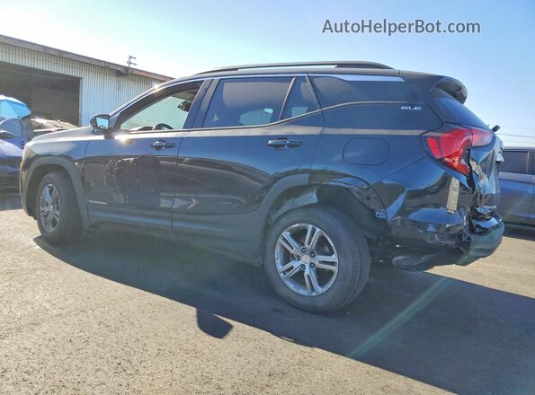 3GKALMEV1KL187802 2019 GMC TERRAIN Black Trasero izquierdo