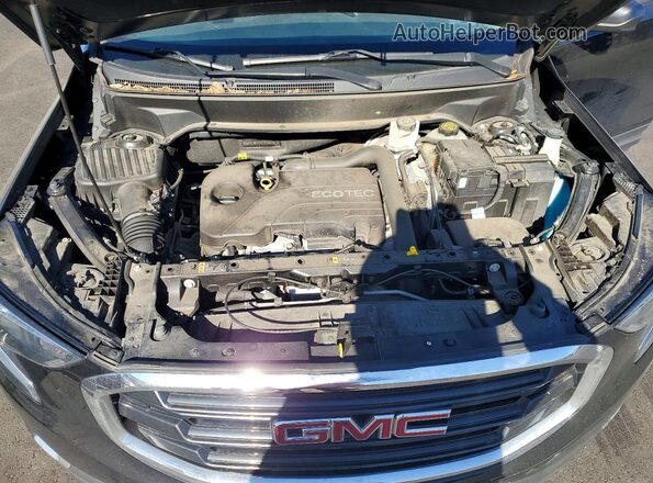 3GKALMEV1KL187802 2019 GMC TERRAIN Black Vista del compartimento del motor