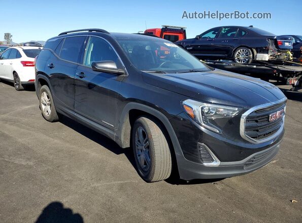 3GKALMEV1KL187802 2019 GMC TERRAIN Black Delantero derecho