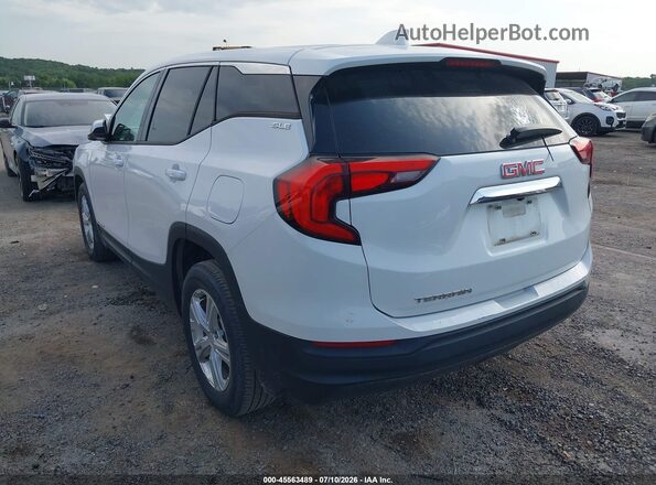 3GKALMEV1KL331994 2019 GMC TERRAIN White Задня ліва чверть