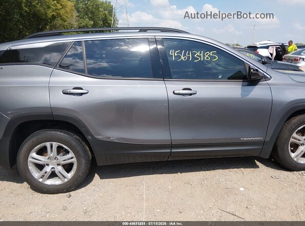3GKALMEV1LL103351 2020 GMC TERRAIN Gray Vista del cuadro de instrumentos