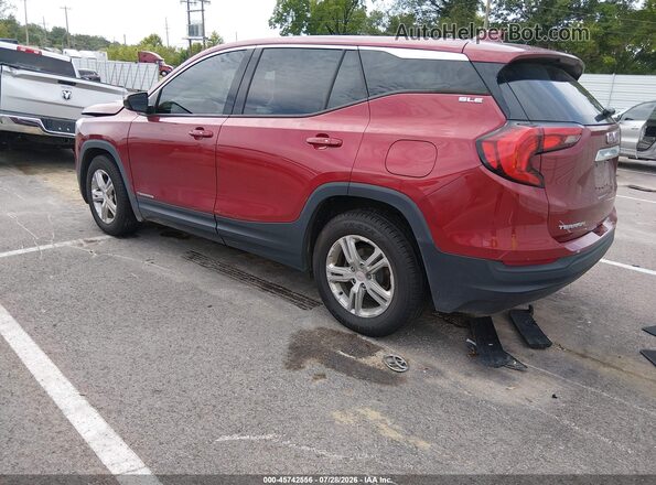 3GKALMEV1LL250821 2020 GMC TERRAIN Red Հետևի ձախ