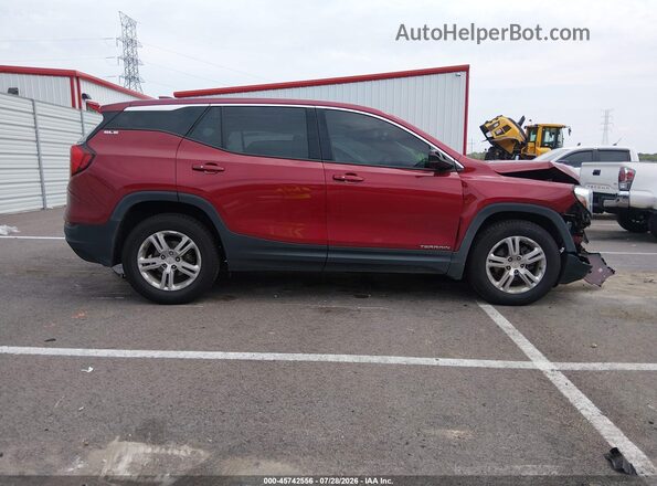 3GKALMEV1LL250821 2020 GMC TERRAIN Red Սալոնի հետևի տեսք