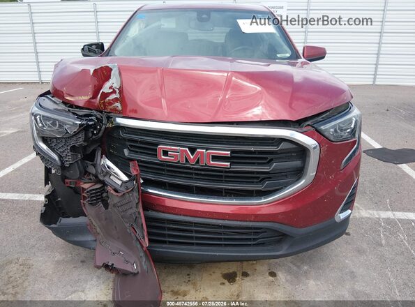 3GKALMEV1LL250821 2020 GMC TERRAIN Red Սարքավորումների վահանակի տեսք