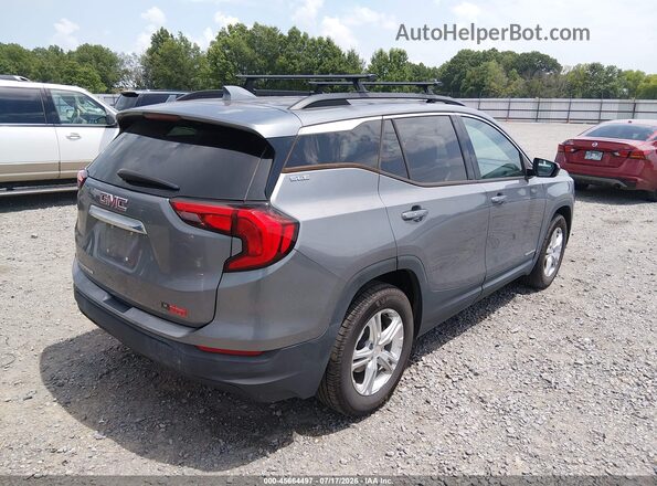 3GKALMEV1LL336212 2020 GMC TERRAIN Серый Задняя правая четверть