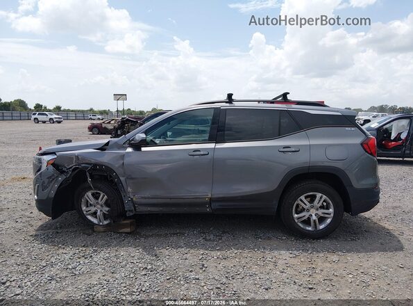 3GKALMEV1LL336212 2020 GMC TERRAIN Серый Вид задней части салона