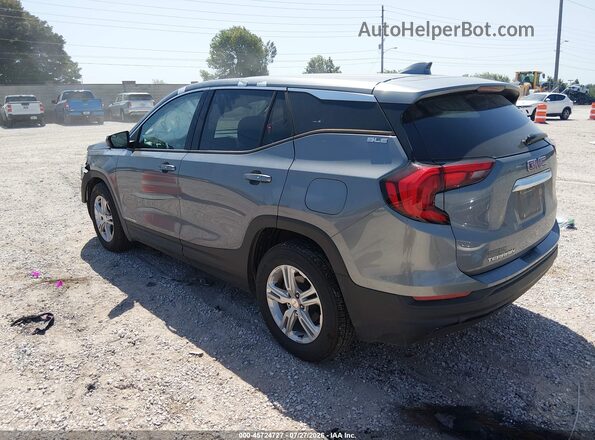 3GKALMEV1LL340986 2020 GMC TERRAIN Gray Rear left