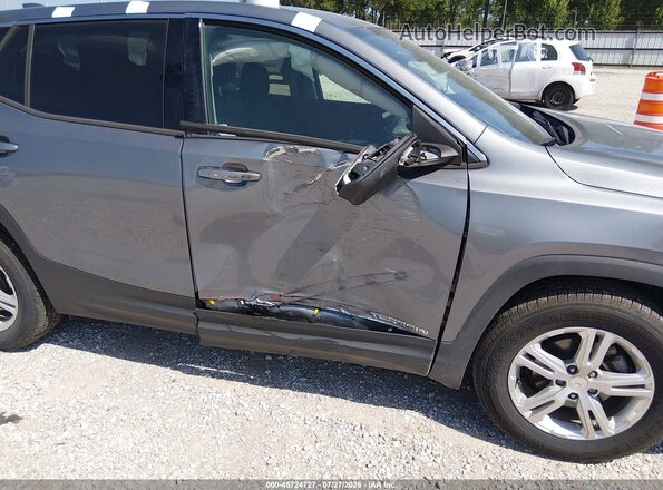3GKALMEV1LL340986 2020 GMC TERRAIN Gray Front view