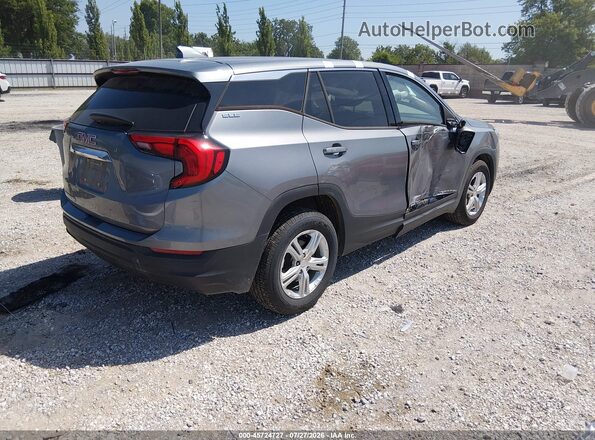 3GKALMEV1LL340986 2020 GMC TERRAIN Gray Rear right